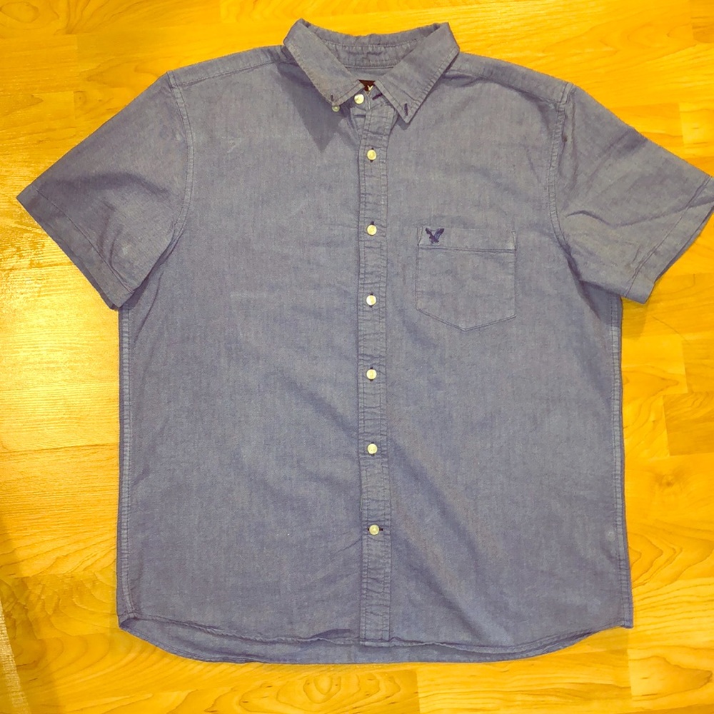 Denim Button-up American Eagle top